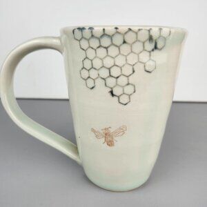 Honeybee & Honeycomb Studio Pottery Mug